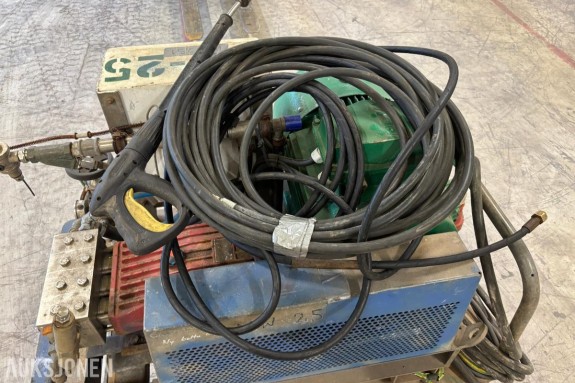 CLENA HAWK PX15-34 HØYTRYKKSPYLER – 500BAR / 30L - HØYTRYKKSLANGE OG LANSE MED TURBODYSE 