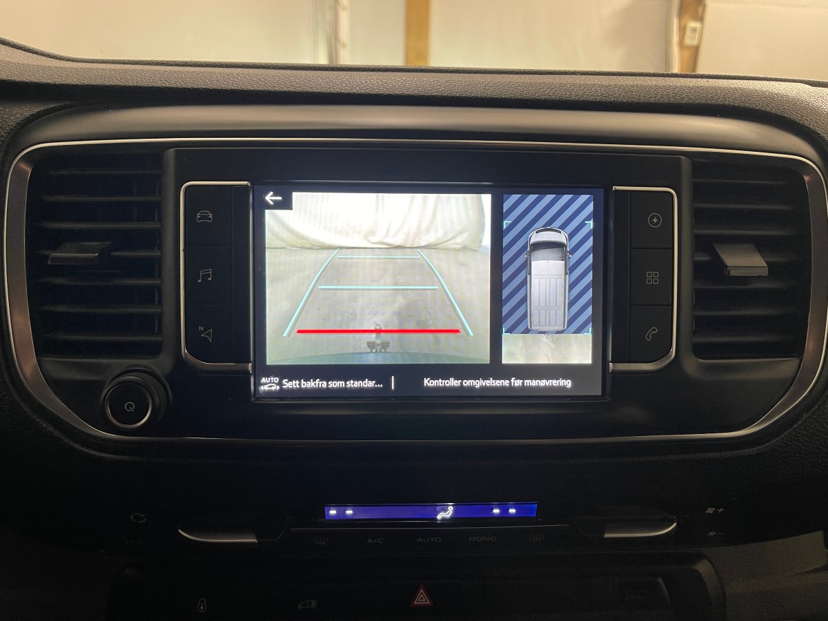 2021 Toyota ProAce ELECTRIC 75kWT 136 HK HENGERFESTE KAMERA NAVI CRUISE SKYVEDØRER 