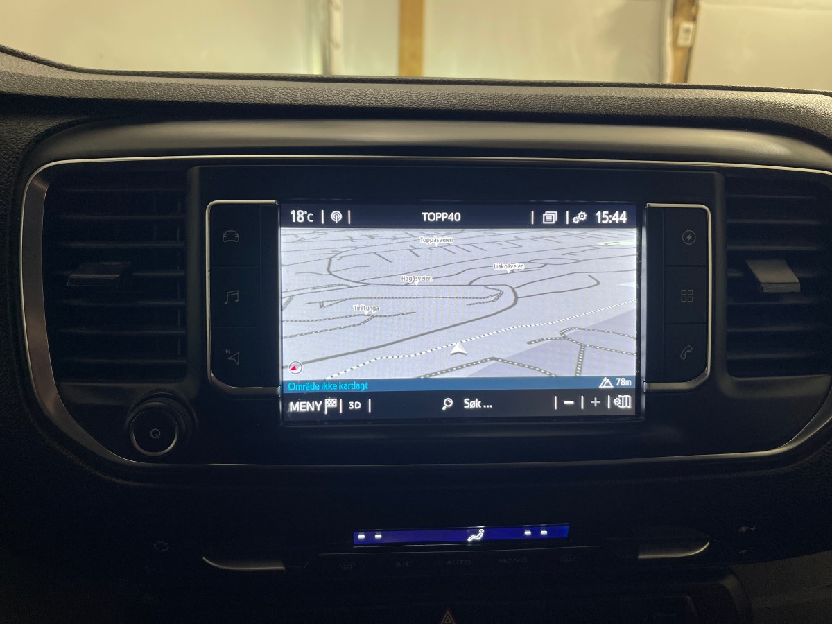 2021 Toyota ProAce ELECTRIC 75kWT 136 HK HENGERFESTE KAMERA NAVI CRUISE SKYVEDØRER 