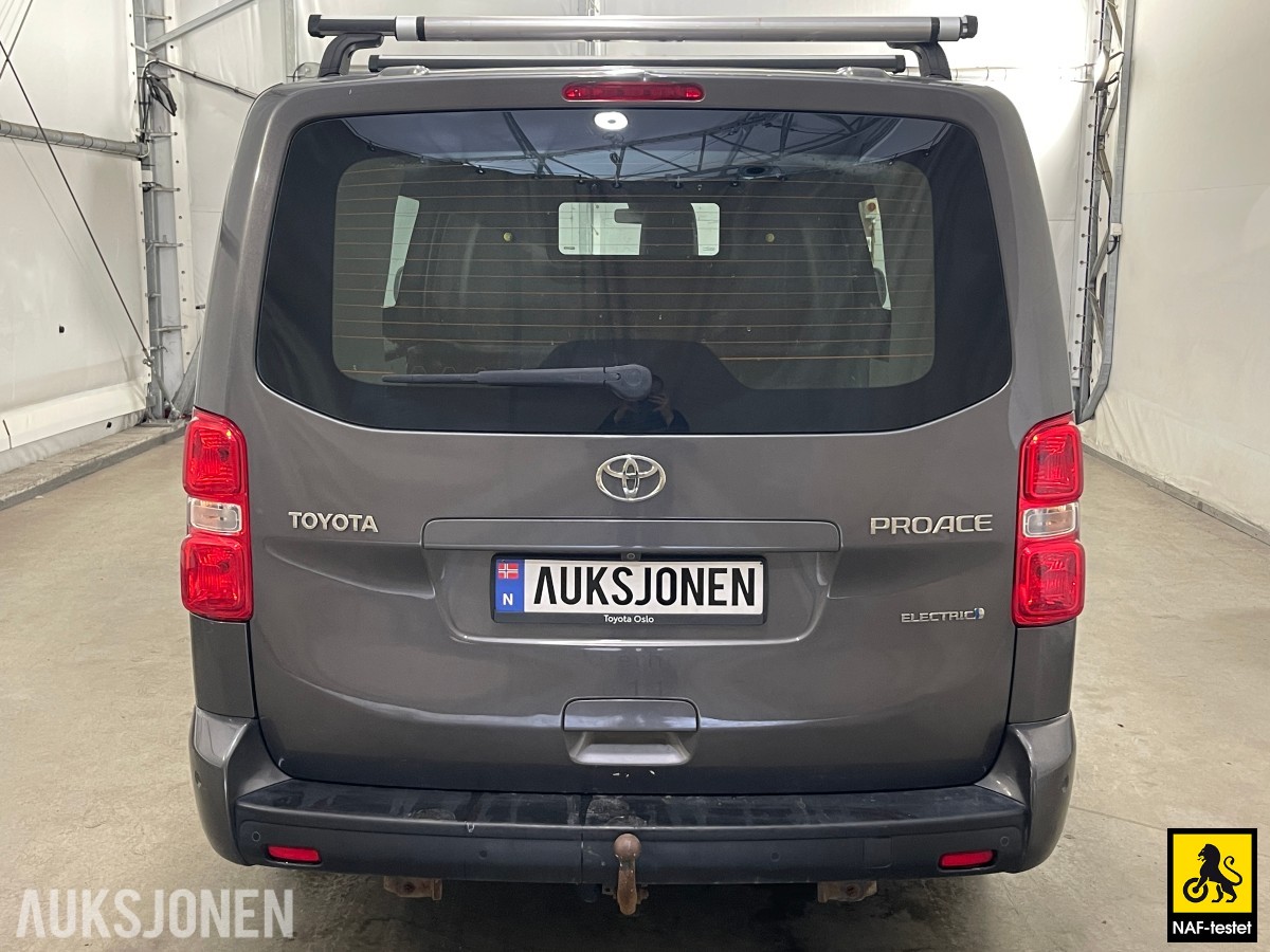2021 Toyota ProAce ELECTRIC 75 KWH 136 HK AUT NAVI KAMERA CRUISE SKYVEDØRER