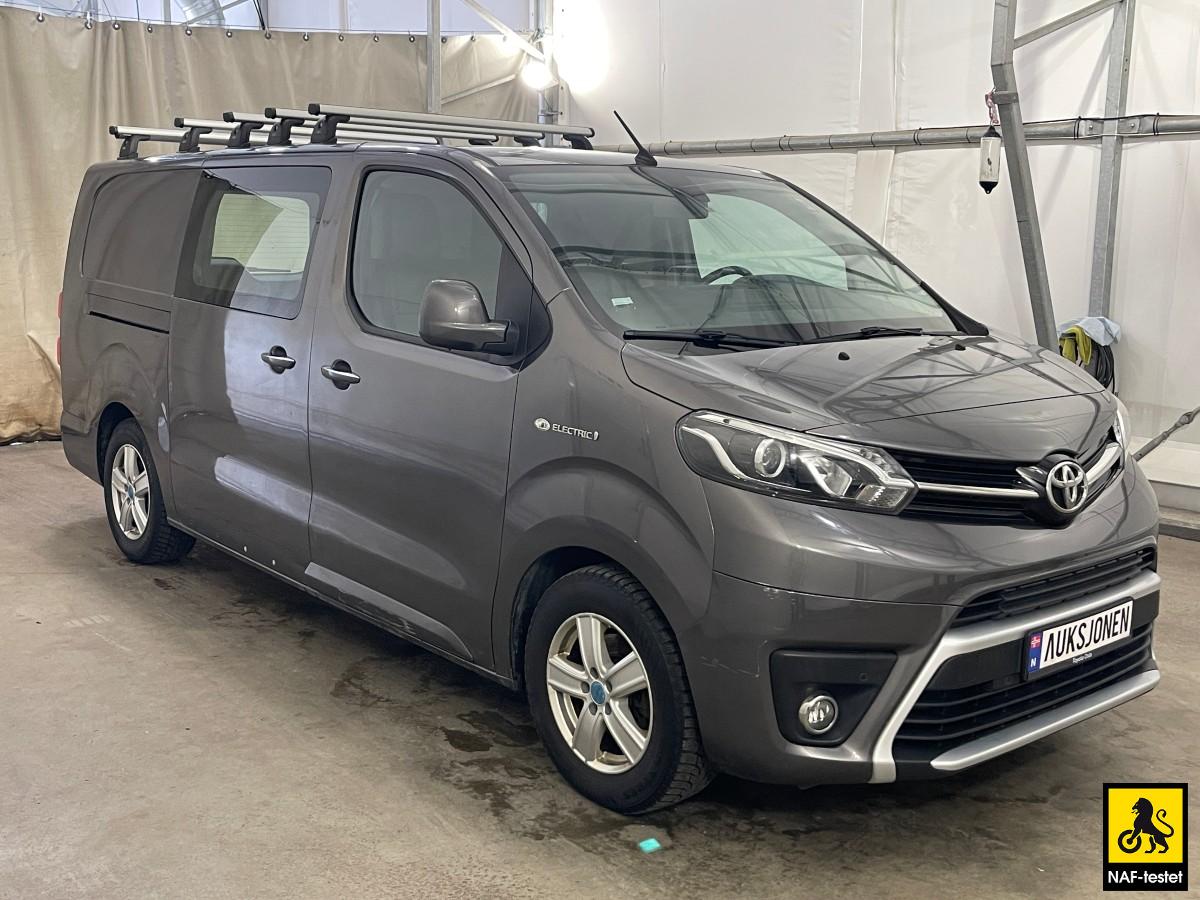 2021 Toyota ProAce ELECTRIC 75 KWH 136 HK AUT NAVI KAMERA CRUISE SKYVEDØRER