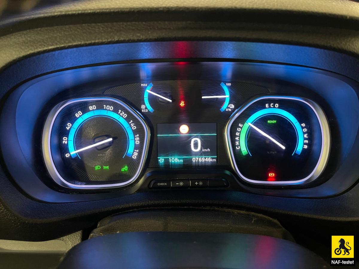 2021 Toyota ProAce ELECTRIC 75 KWH 136 HK AUT NAVI KAMERA CRUISE SKYVEDØRER