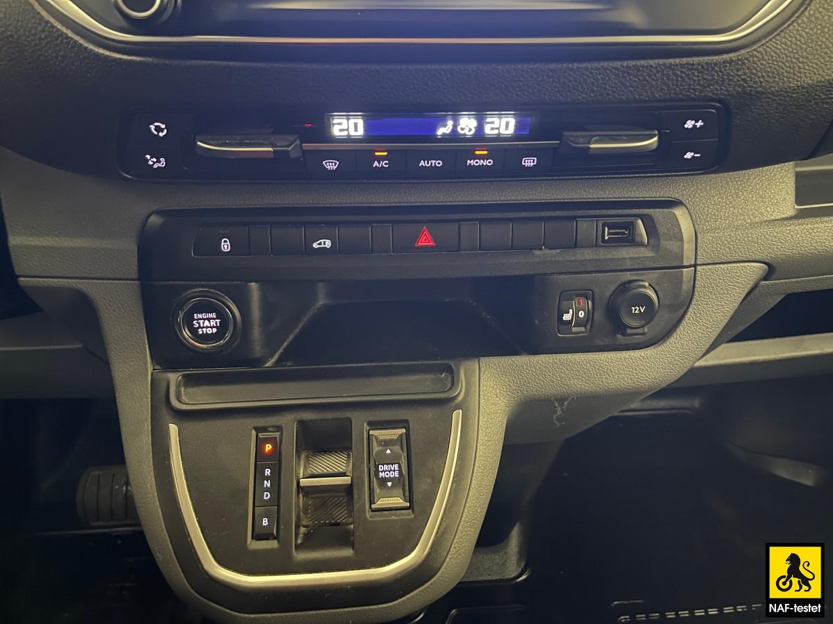 2021 Toyota ProAce ELECTRIC 75 KWH 136 HK AUT NAVI KAMERA CRUISE SKYVEDØRER
