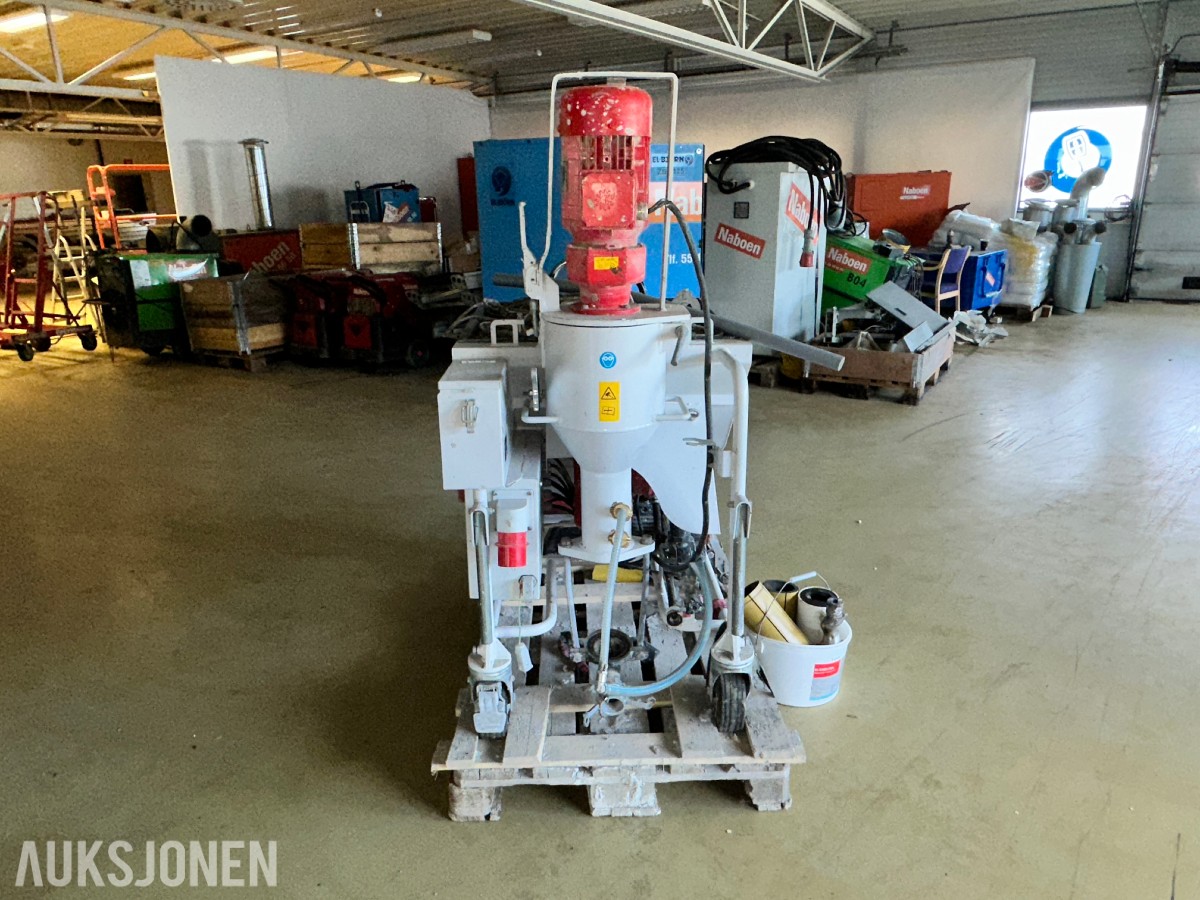 2018 Maltech M5-EVO blandepumpe / mørtelpumpe