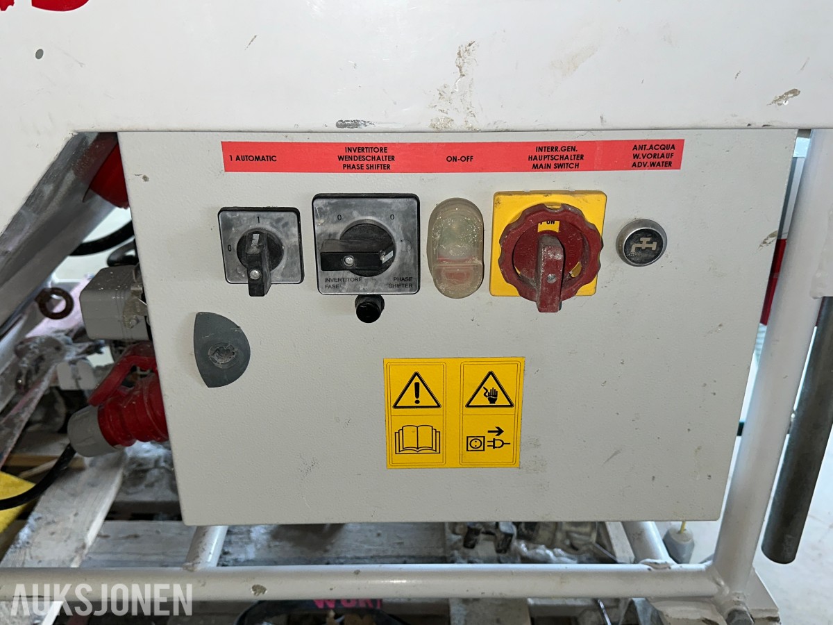 2018 Maltech M5-EVO blandepumpe / mørtelpumpe