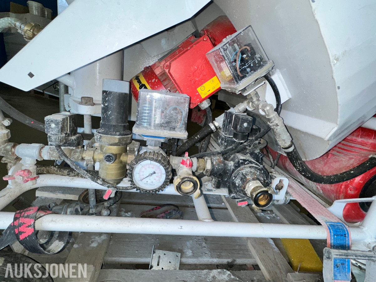 2018 Maltech M5-EVO blandepumpe / mørtelpumpe