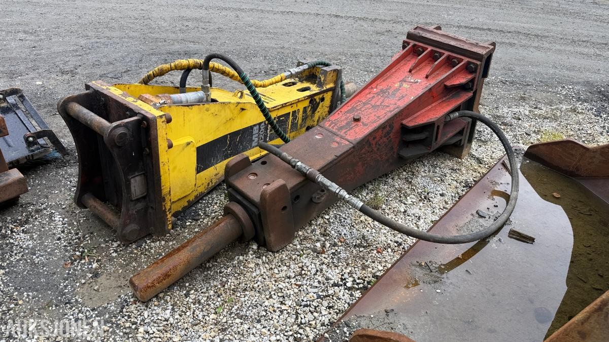 Rammer pigghammer med S60-feste – rep.objekt