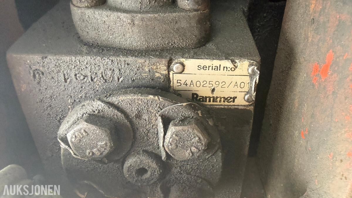 Rammer pigghammer med S60-feste – rep.objekt