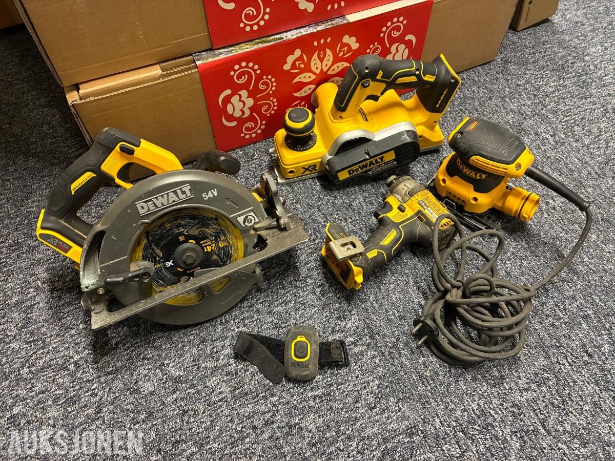 DeWalt verktøypakke – 18V / 54V FlexVolt