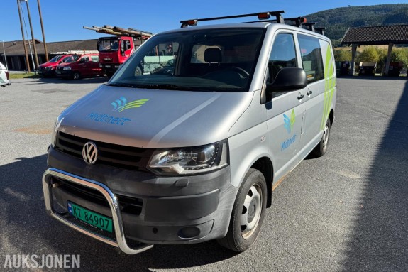 2013 VW TRANSPORTER 2.0 TDI 180HK 4MOTION med innredning / EU-ok / 273254km