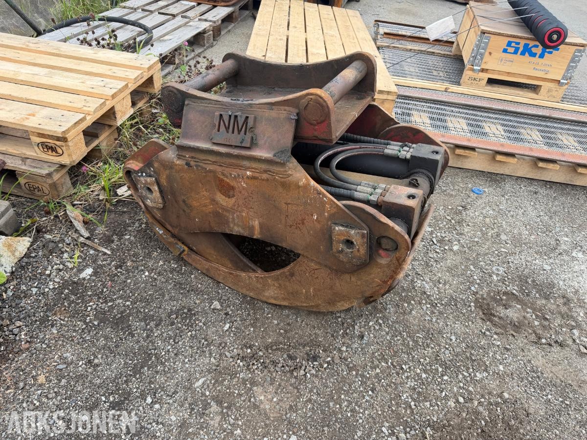 Hydraulisk tømmerklo, S50 feste