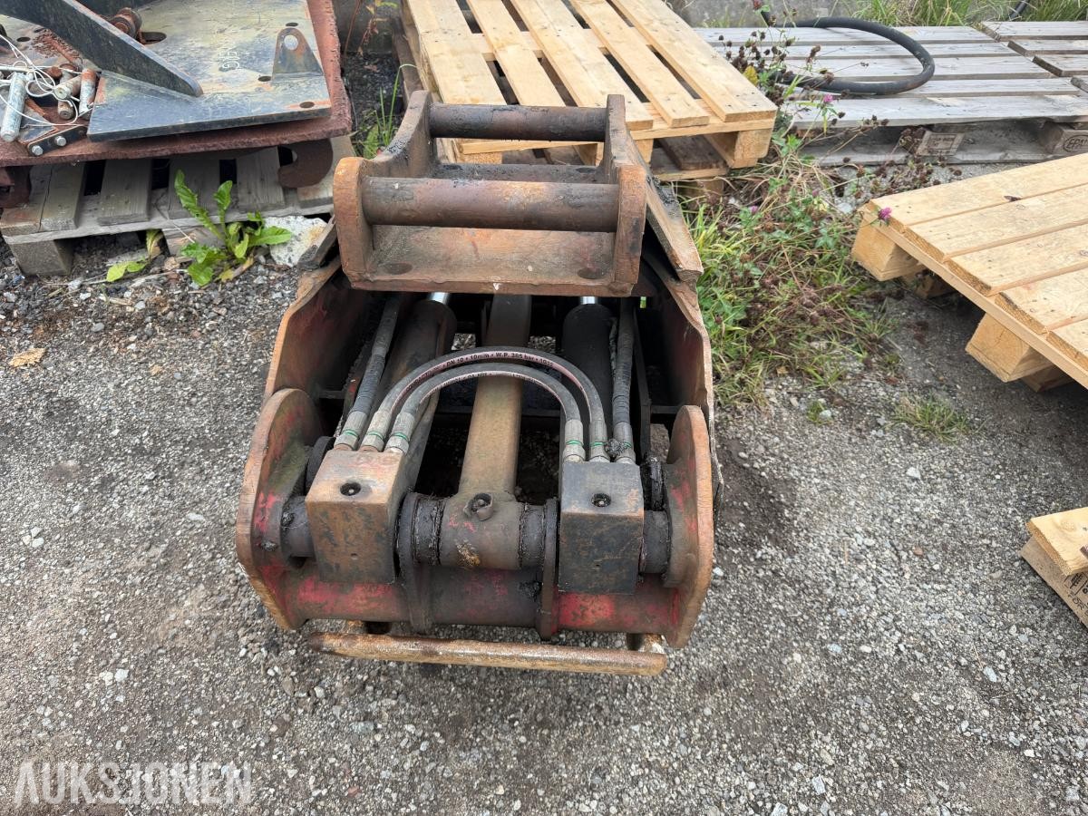 Hydraulisk tømmerklo, S50 feste