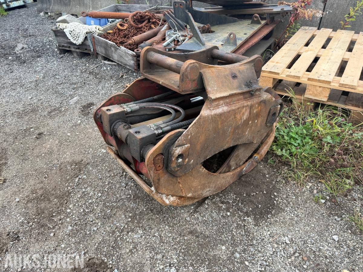 Hydraulisk tømmerklo, S50 feste