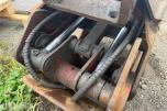 Hydraulisk tømmerklo, S50 feste
