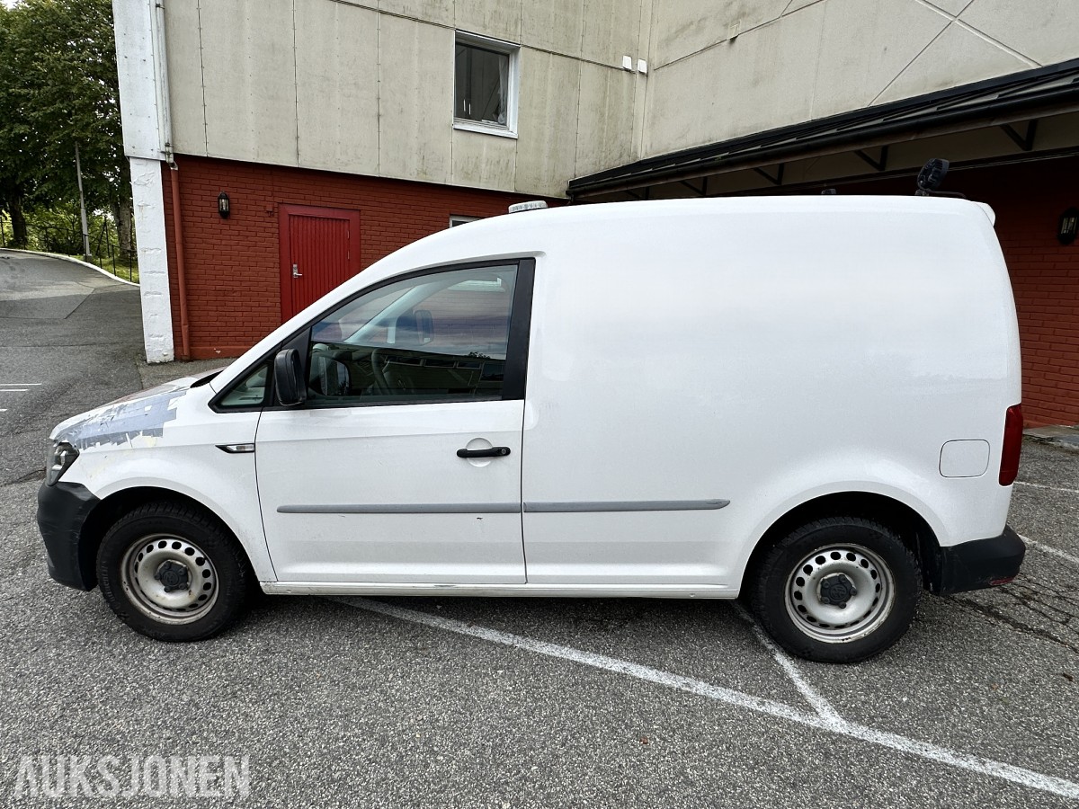 2019 Volkswagen Caddy 2,0 TDI 102hk, DSG/HENGERFESTE/RYGGEKAMERA, 183728km