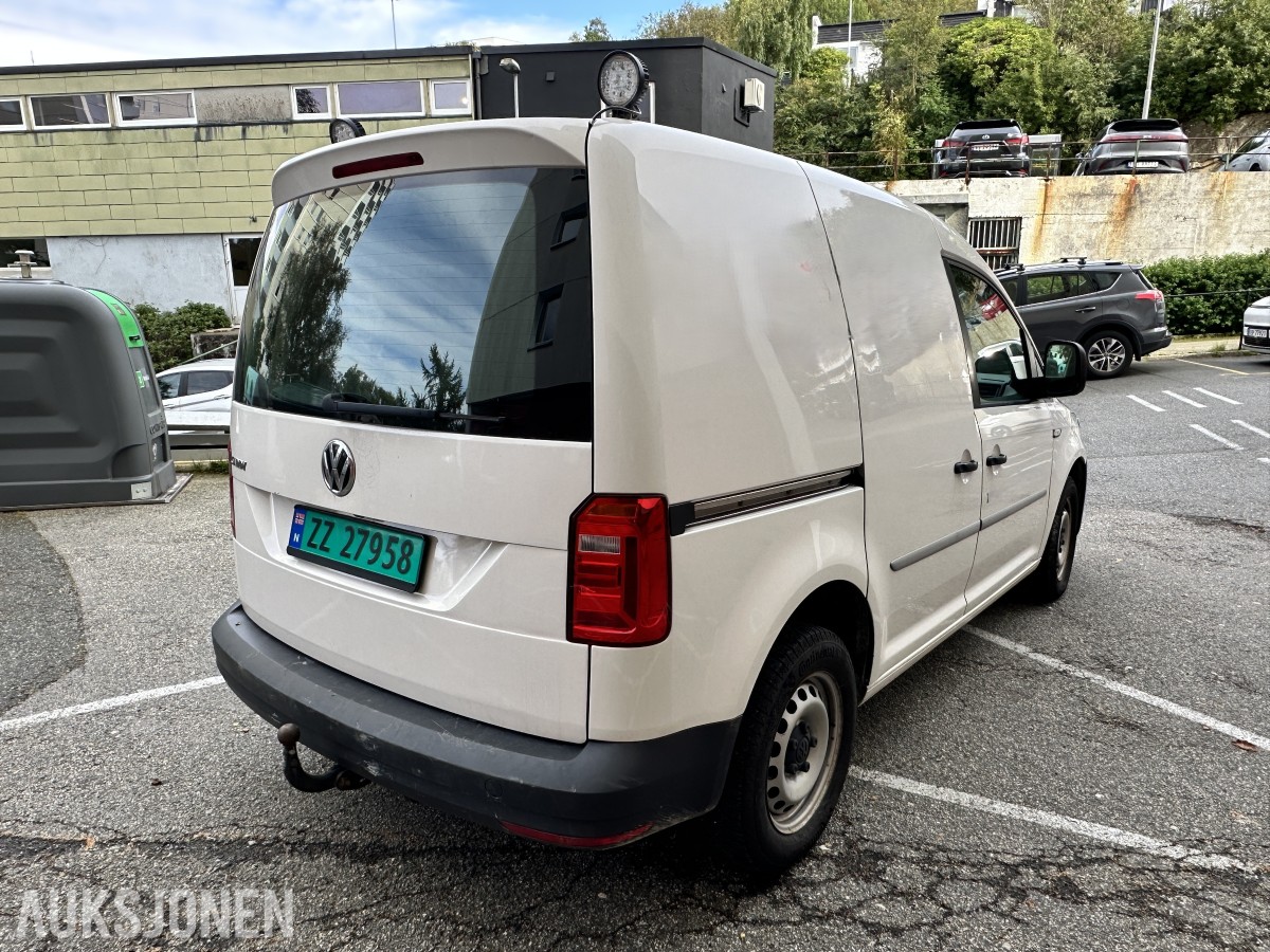 2019 Volkswagen Caddy 2,0 TDI 102hk, DSG/HENGERFESTE/RYGGEKAMERA, 183728km