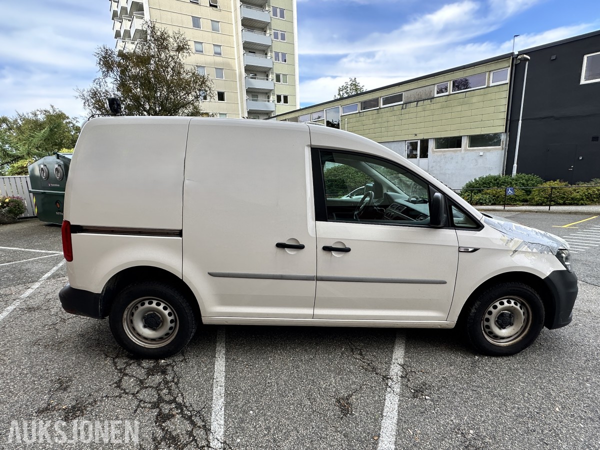 2019 Volkswagen Caddy 2,0 TDI 102hk, DSG/HENGERFESTE/RYGGEKAMERA, 183728km