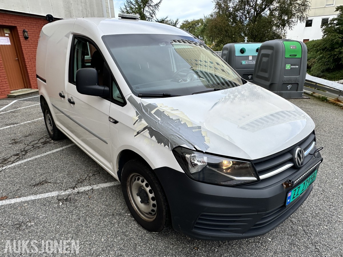 2019 Volkswagen Caddy 2,0 TDI 102hk, DSG/HENGERFESTE/RYGGEKAMERA, 183728km