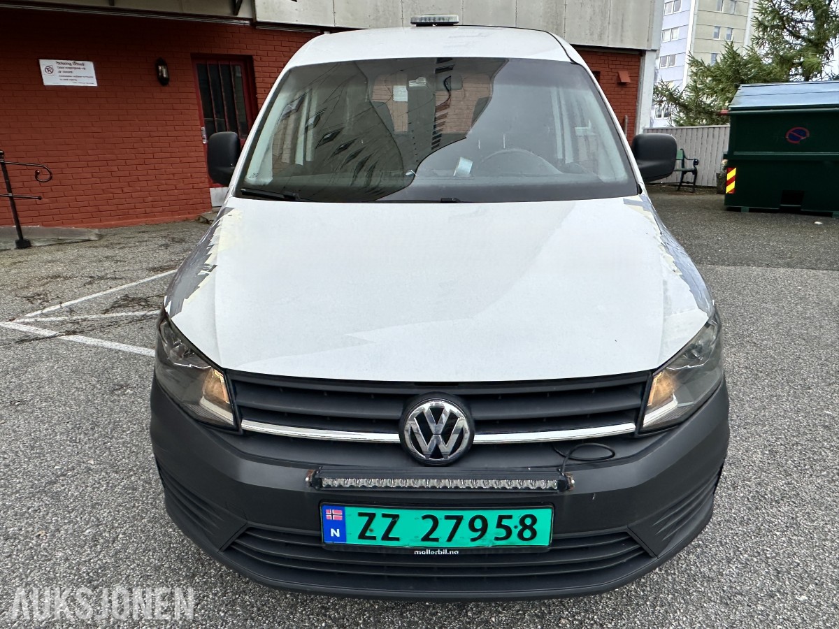2019 Volkswagen Caddy 2,0 TDI 102hk, DSG/HENGERFESTE/RYGGEKAMERA, 183728km