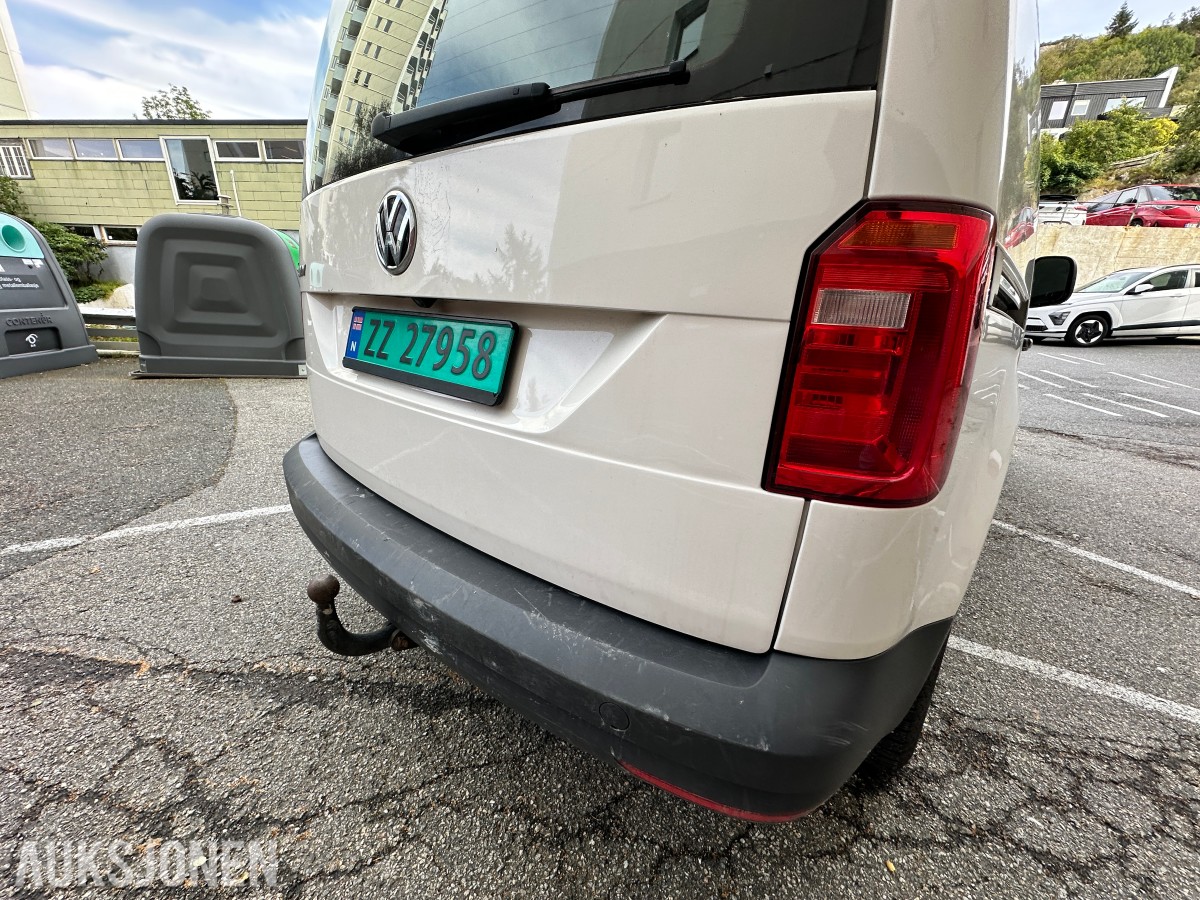 2019 Volkswagen Caddy 2,0 TDI 102hk, DSG/HENGERFESTE/RYGGEKAMERA, 183728km