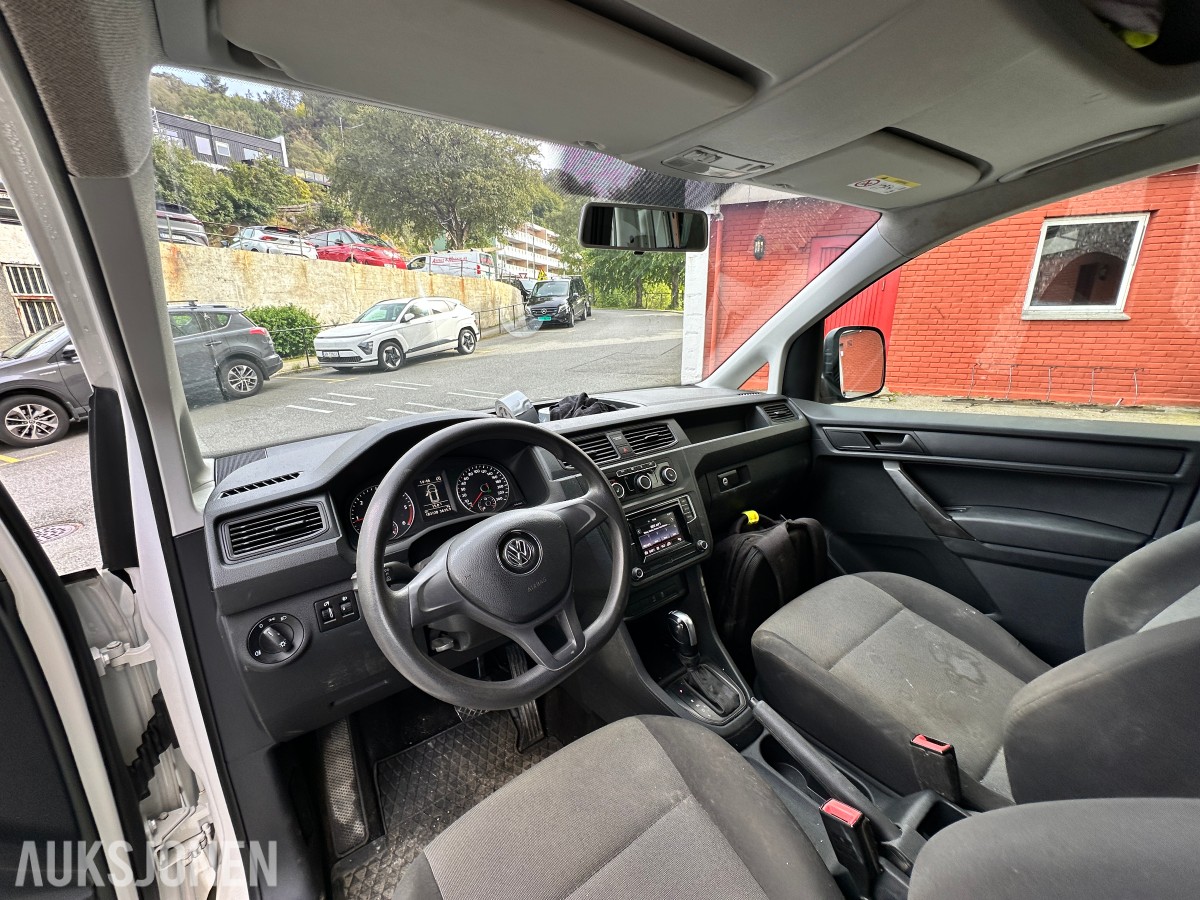 2019 Volkswagen Caddy 2,0 TDI 102hk, DSG/HENGERFESTE/RYGGEKAMERA, 183728km
