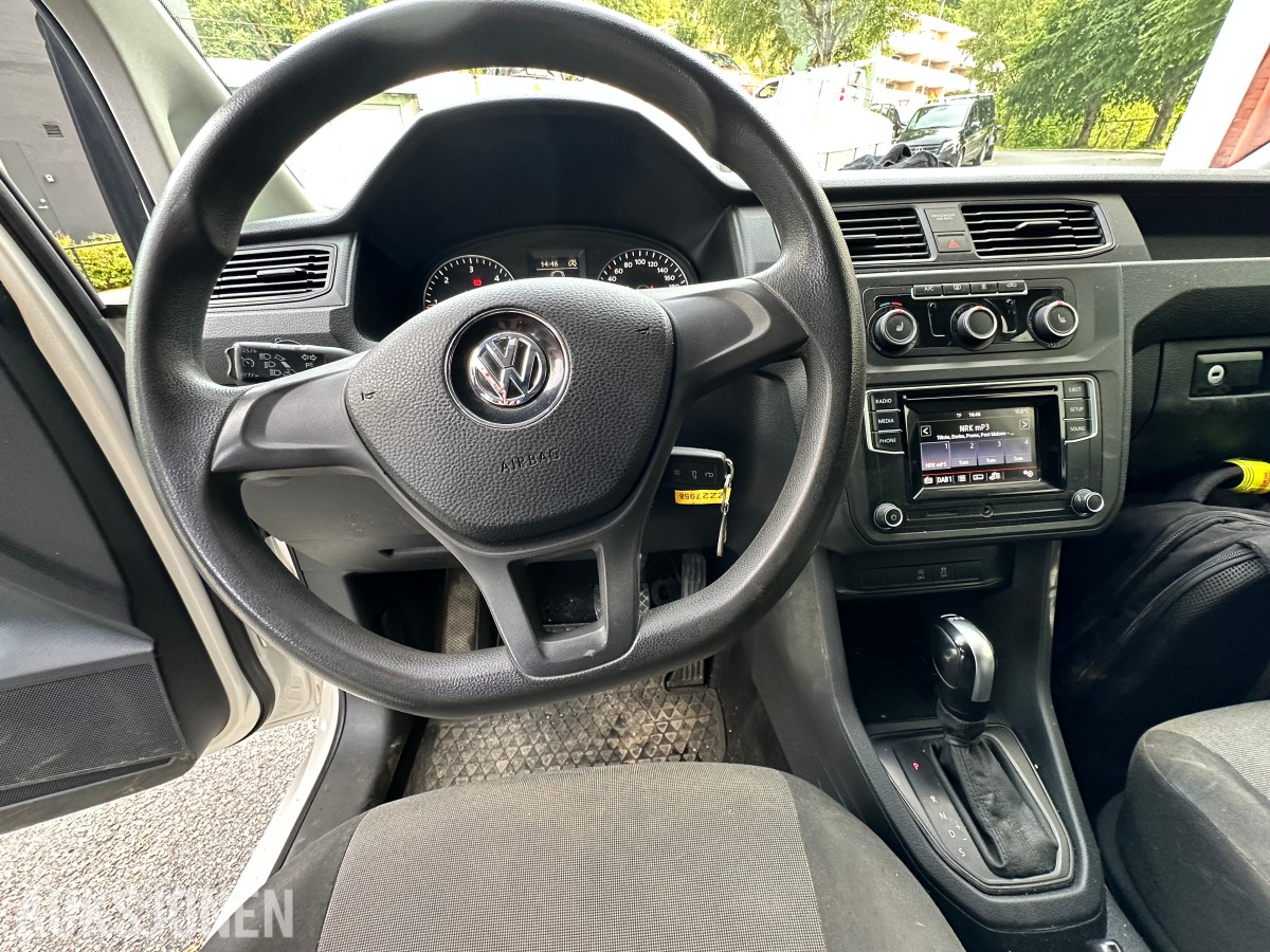 2019 Volkswagen Caddy 2,0 TDI 102hk, DSG/HENGERFESTE/RYGGEKAMERA, 183728km