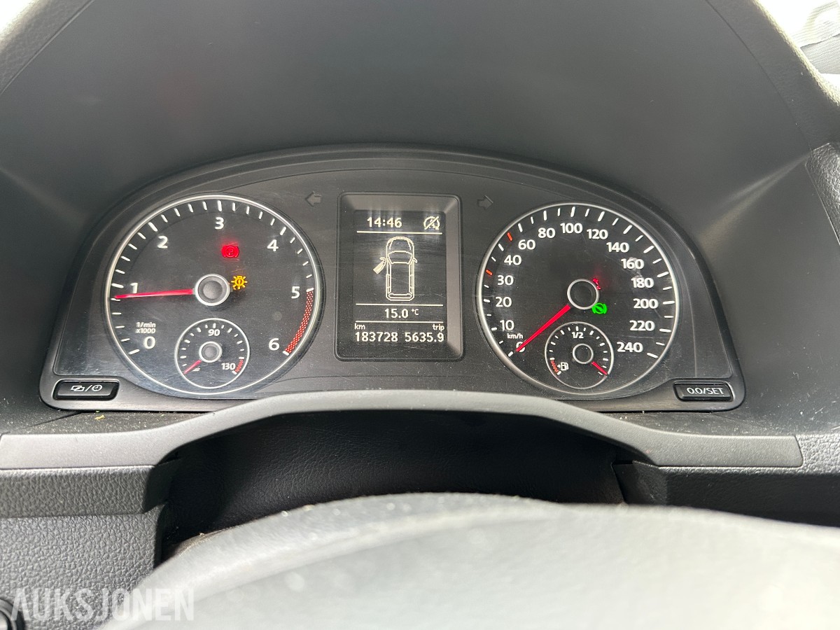 2019 Volkswagen Caddy 2,0 TDI 102hk, DSG/HENGERFESTE/RYGGEKAMERA, 183728km