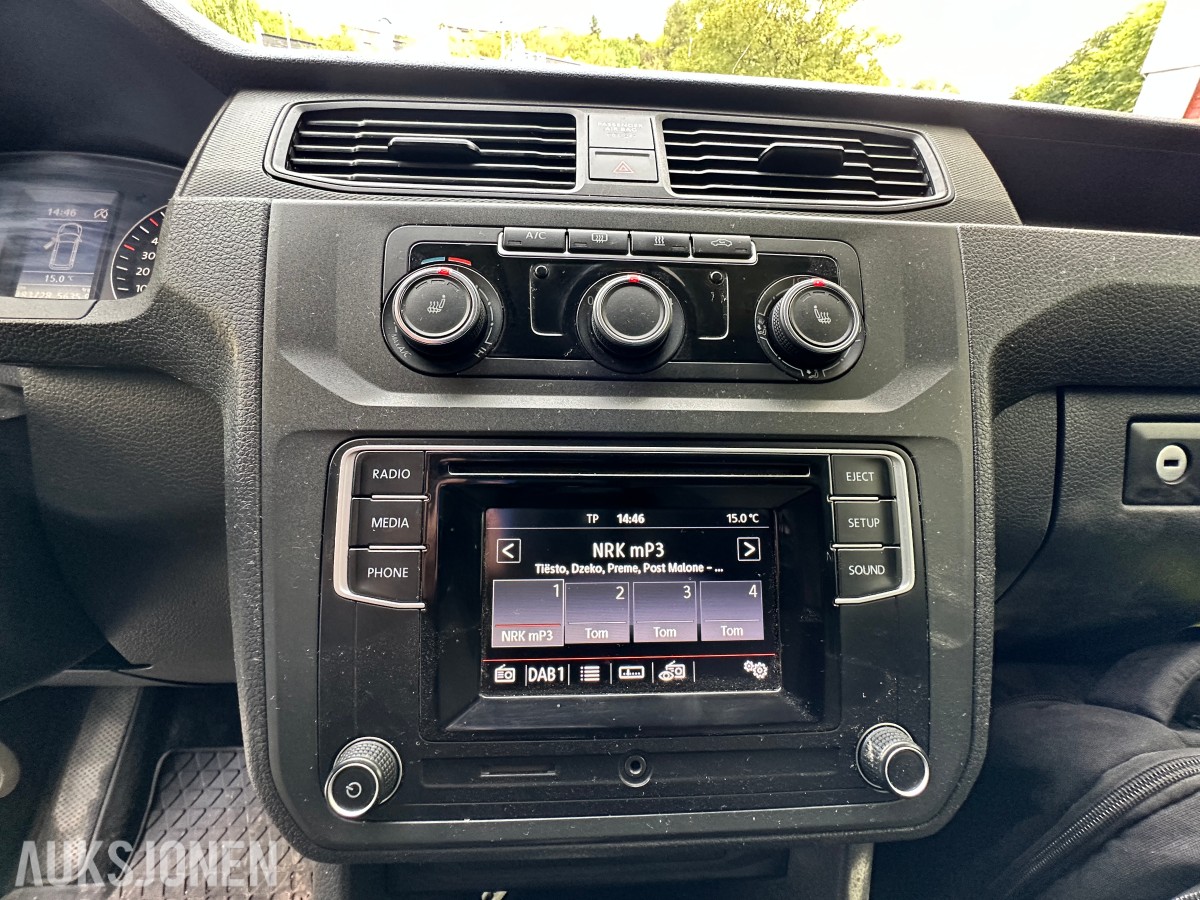 2019 Volkswagen Caddy 2,0 TDI 102hk, DSG/HENGERFESTE/RYGGEKAMERA, 183728km