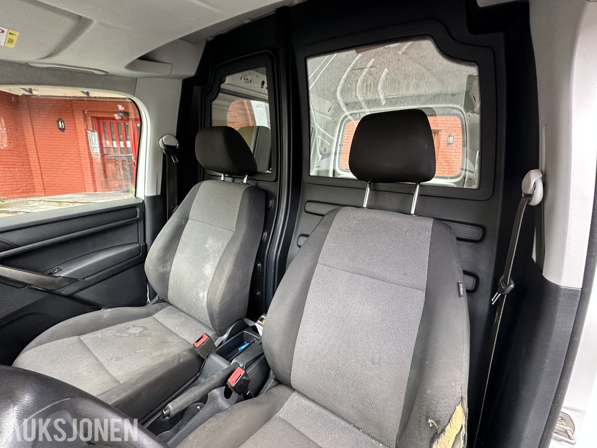 2019 Volkswagen Caddy 2,0 TDI 102hk, DSG/HENGERFESTE/RYGGEKAMERA, 183728km