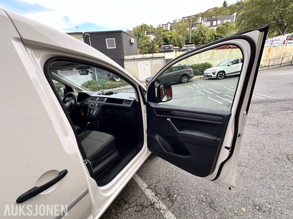 2019 Volkswagen Caddy 2,0 TDI 102hk, DSG/HENGERFESTE/RYGGEKAMERA, 183728km