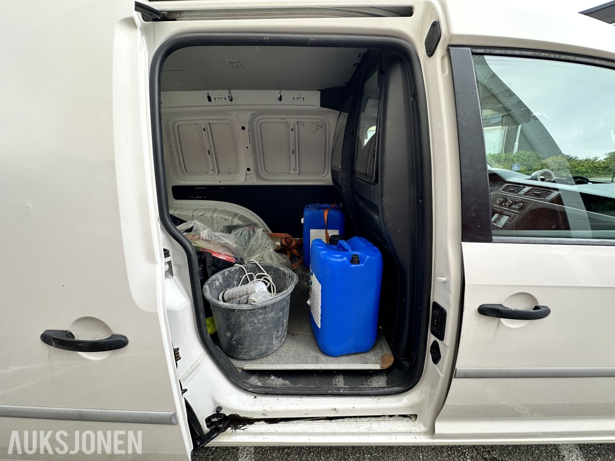2019 Volkswagen Caddy 2,0 TDI 102hk, DSG/HENGERFESTE/RYGGEKAMERA, 183728km