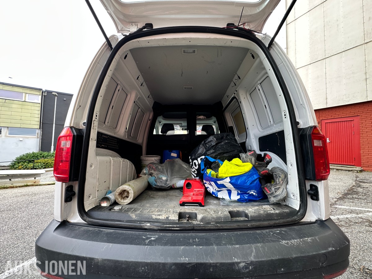 2019 Volkswagen Caddy 2,0 TDI 102hk, DSG/HENGERFESTE/RYGGEKAMERA, 183728km