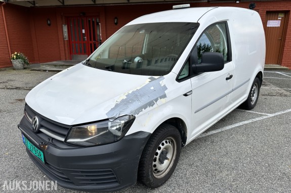 2019 Volkswagen Caddy 2,0 TDI 102hk, DSG/HENGERFESTE/RYGGEKAMERA, 183728km