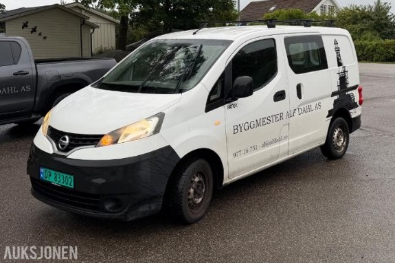 2015 Nissan NV200, 1,5 dCi 110hk - 152000km - EU OK