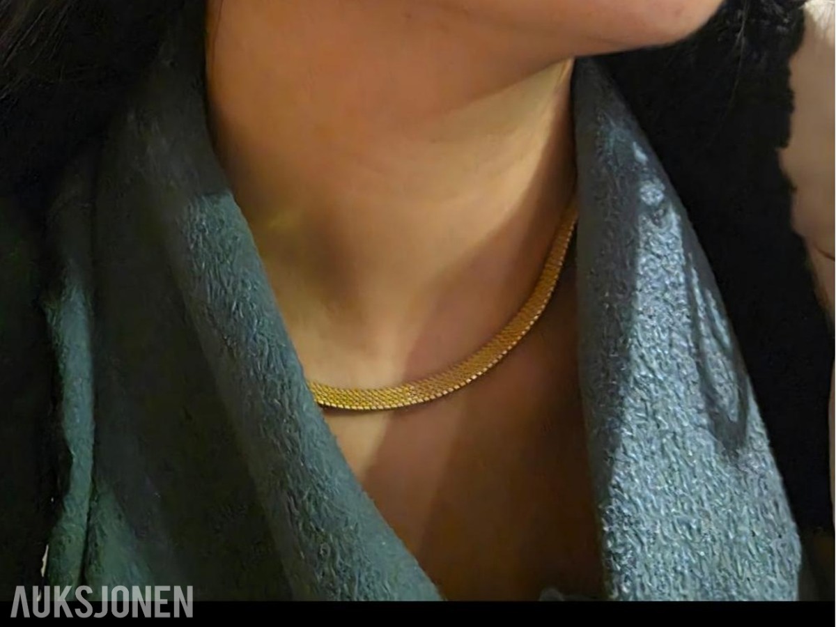 Gull halskjede 36 gram, 14k