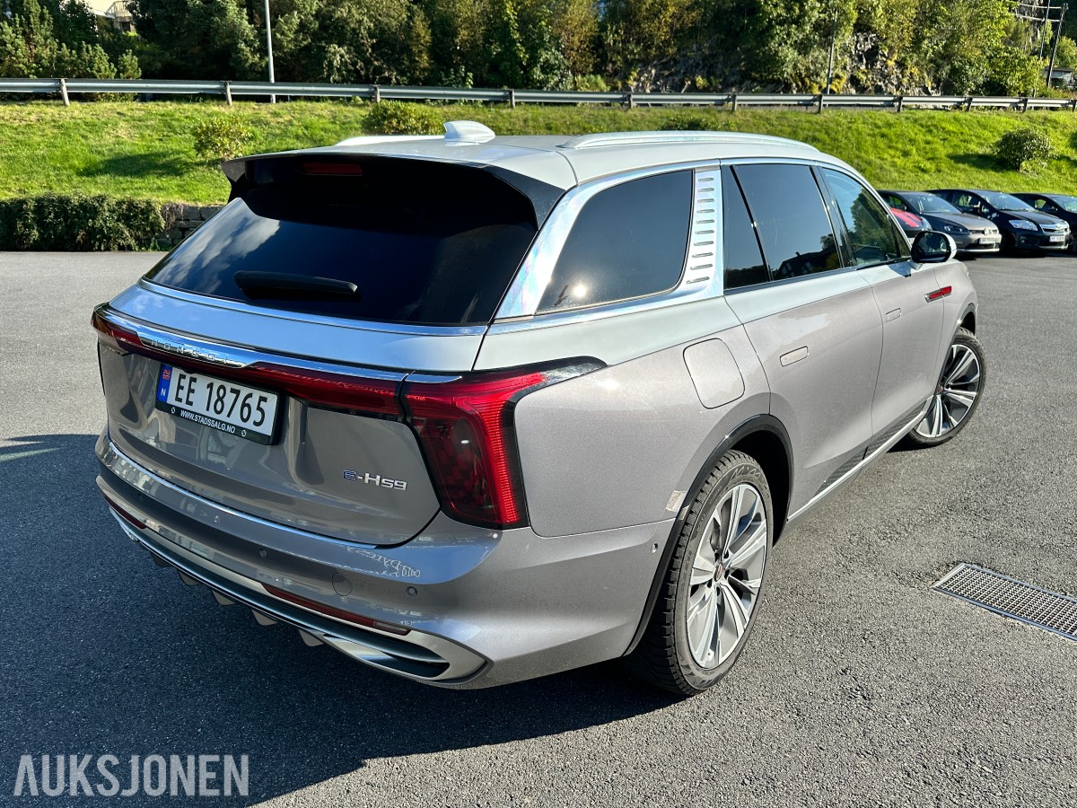 2022 Hongqi E-HS9 EXCLUSIVE, 99kWh 551hk 4x4 - LUFT/MASSASJE/360, 93936km
