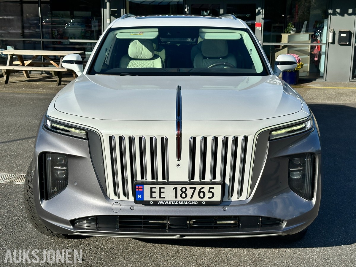 2022 Hongqi E-HS9 EXCLUSIVE, 99kWh 551hk 4x4 - LUFT/MASSASJE/360, 93936km