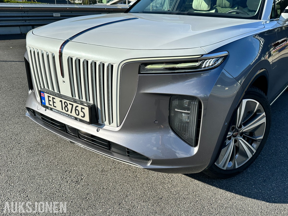 2022 Hongqi E-HS9 EXCLUSIVE, 99kWh 551hk 4x4 - LUFT/MASSASJE/360, 93936km