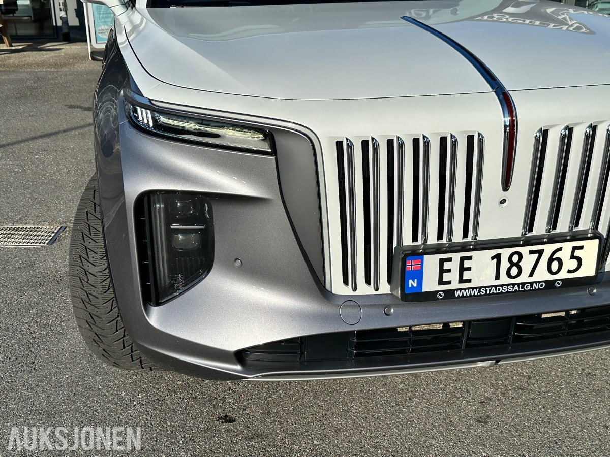 2022 Hongqi E-HS9 EXCLUSIVE, 99kWh 551hk 4x4 - LUFT/MASSASJE/360, 93936km