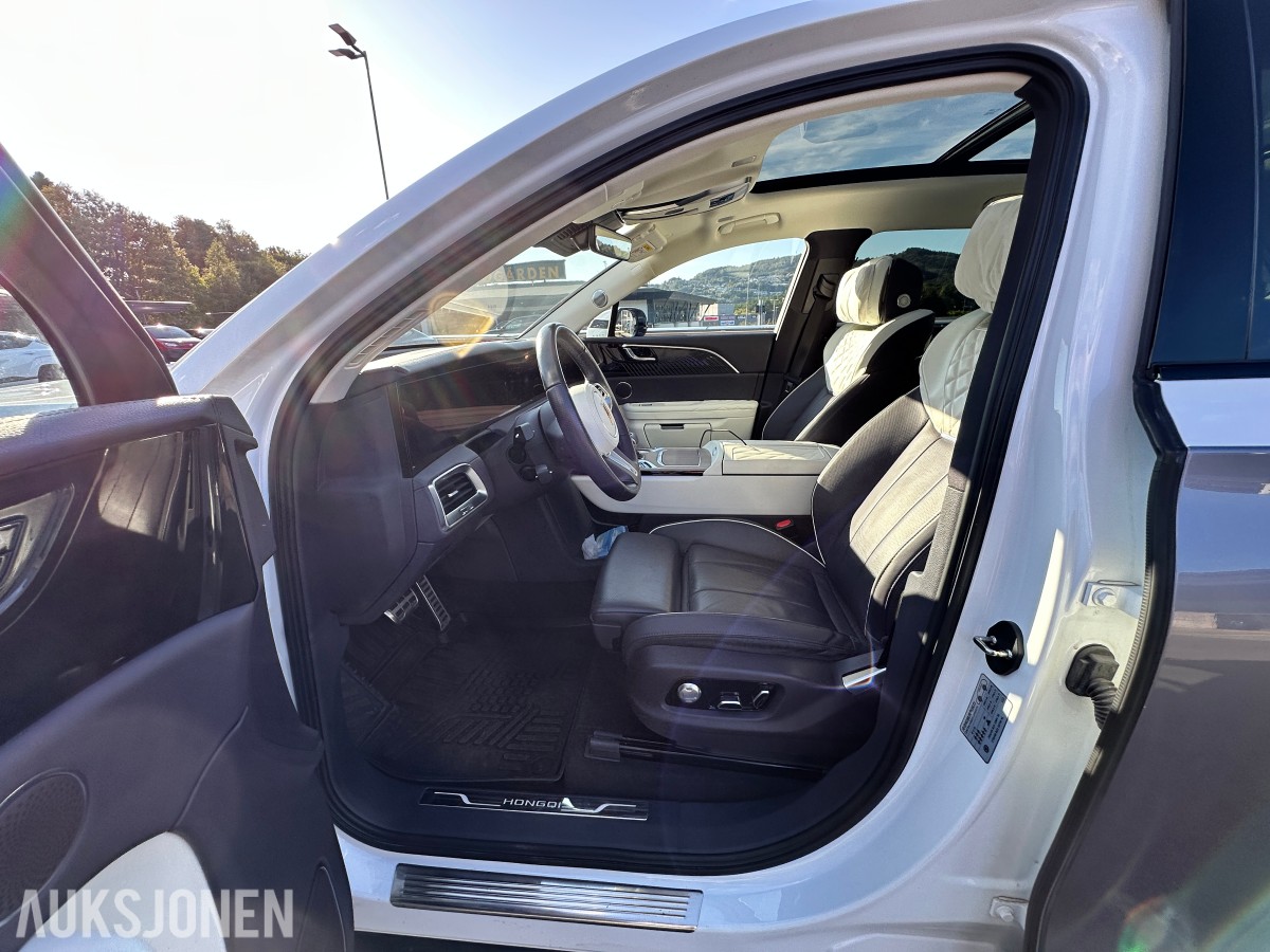 2022 Hongqi E-HS9 EXCLUSIVE, 99kWh 551hk 4x4 - LUFT/MASSASJE/360, 93936km