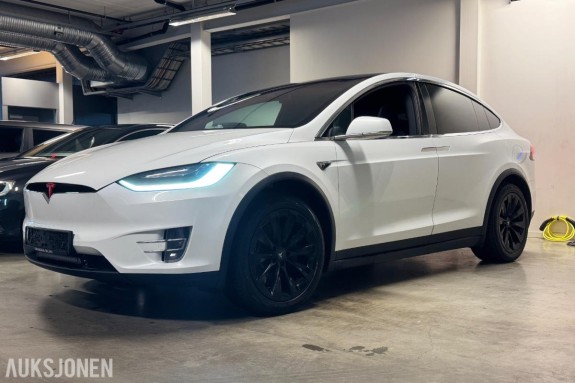 2018 Tesla Model X, 75D AWD I 5 seter I Hengerfeste I Velholdt I EU til 10/28, 197389km