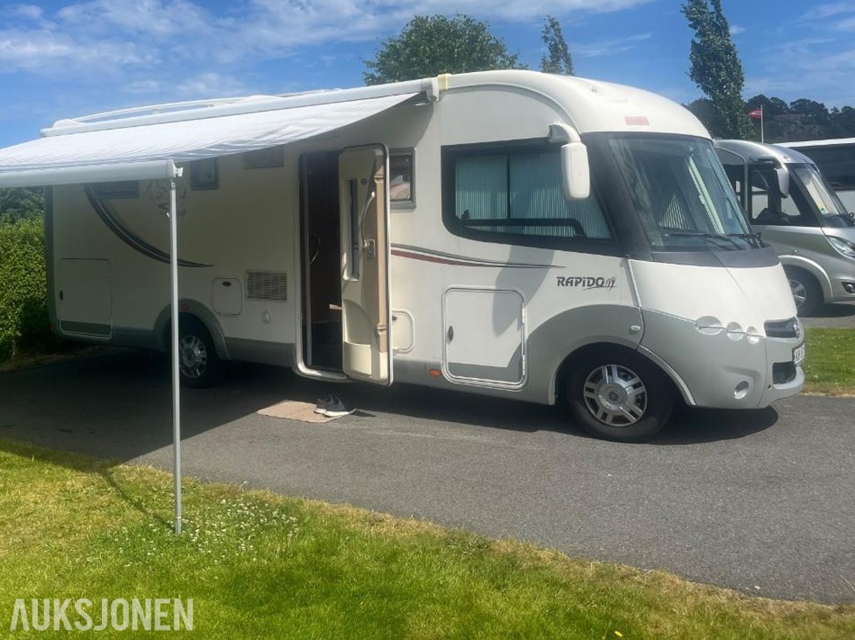 2012 Bobil - Rapido 991 DF, Ryggekamera, EU OK til 04.2028