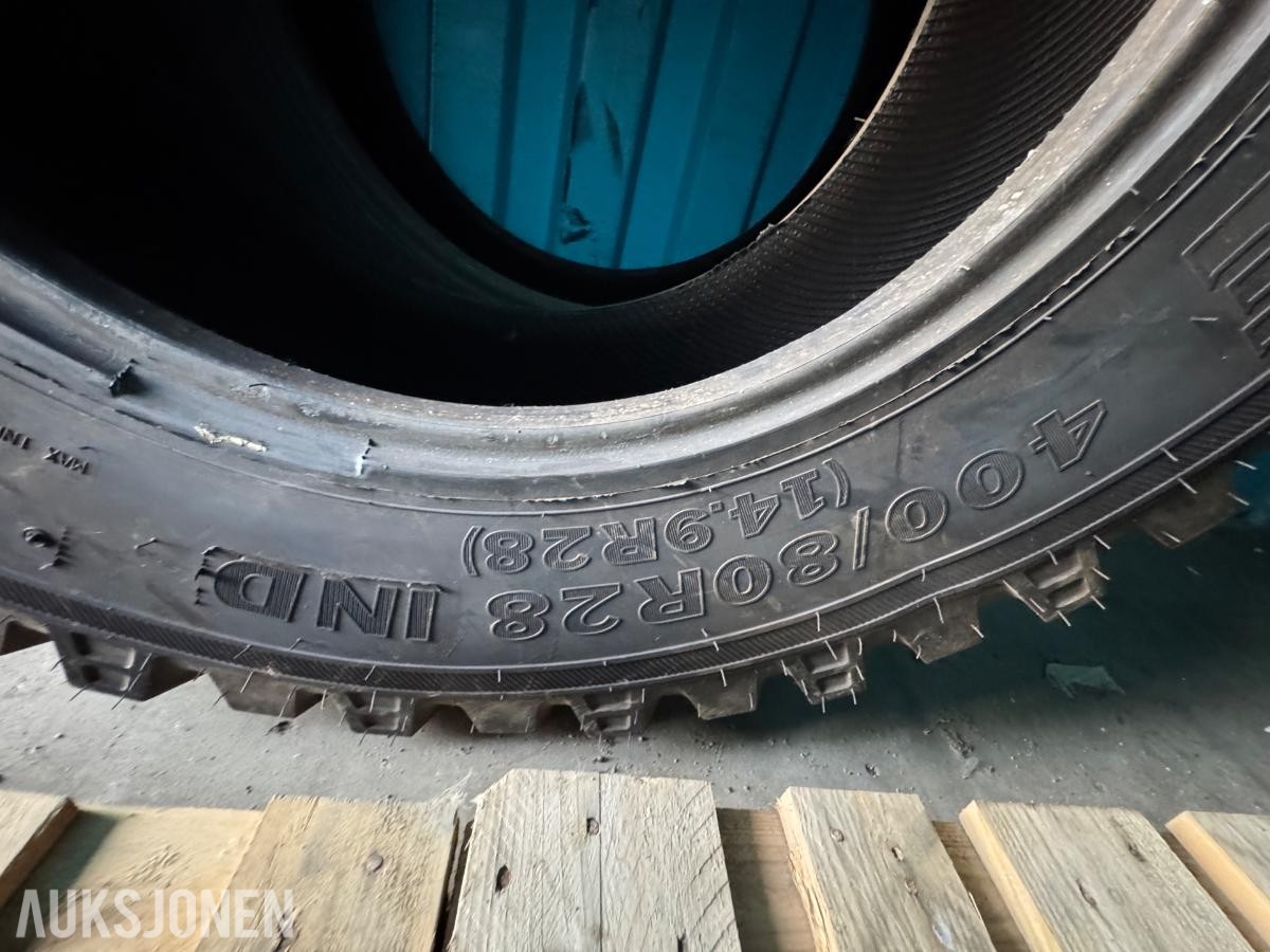 Alliance Multiuse 550, 400/80R28 IND traktordekk, 2 stk