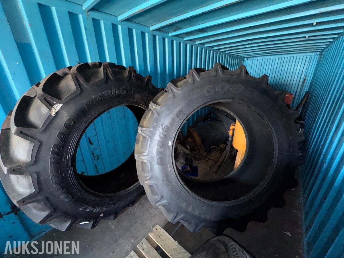 Goodyear Optitrac DT806, 520/85R42 traktordekk, 2 stk 