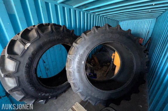 Goodyear Optitrac DT806, 520/85R42 traktordekk, 2 stk 