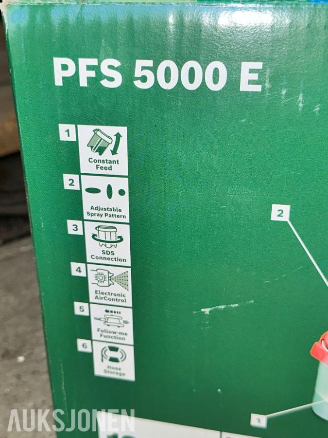 Verktøypakke – Bosch malingssprøyte, Black & Decker løvblåser og vinkelsliper
