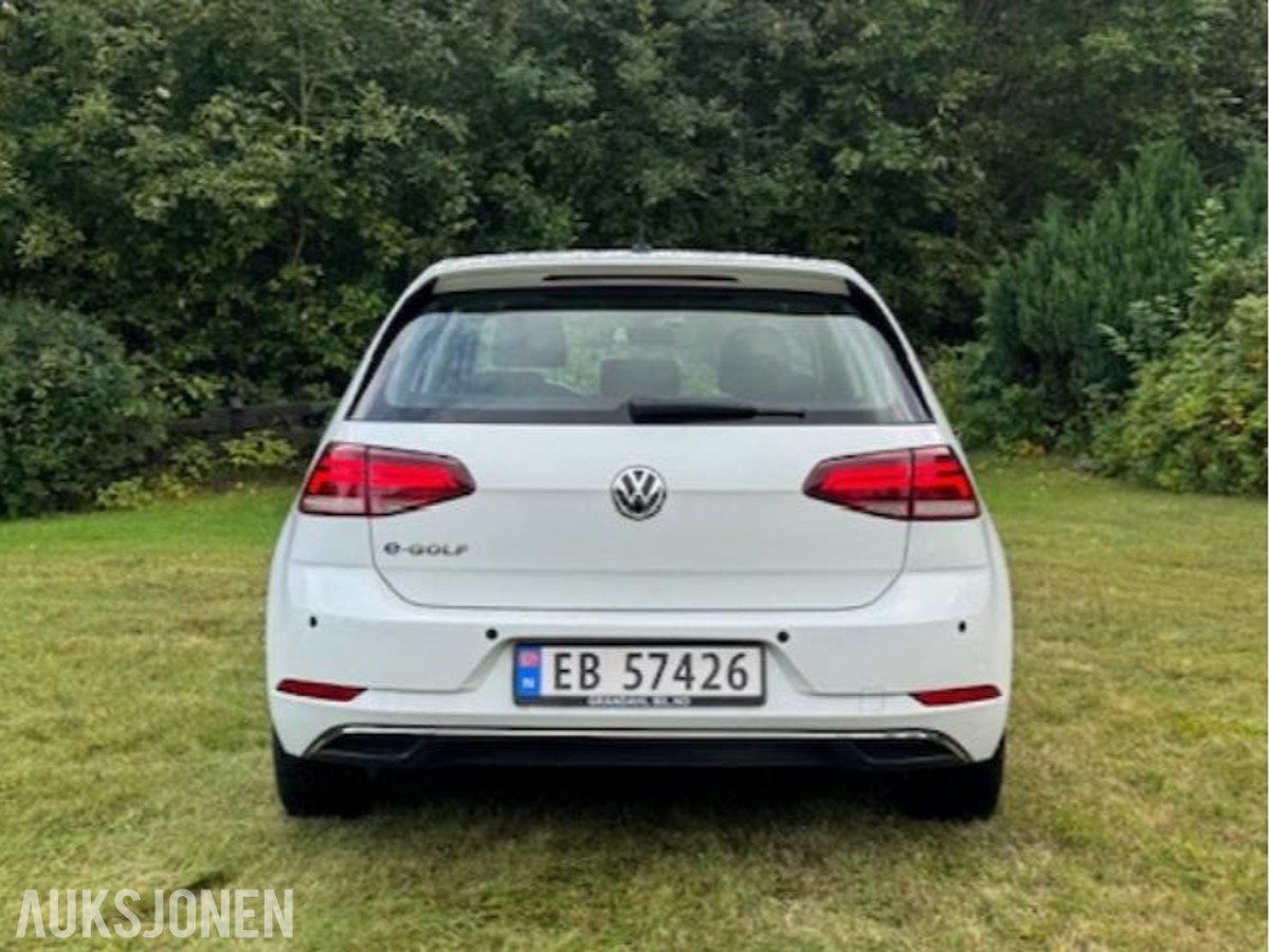 2019 Volkswagen E-Golf 136hk Adaptiv cruisekontroll, Kupevarmer Nylig EU godkjent