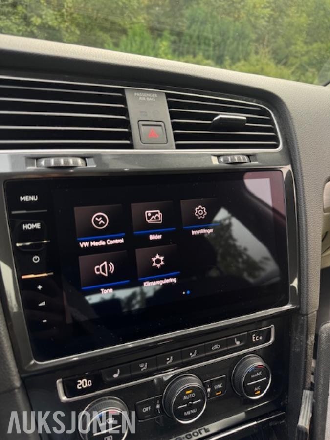 2019 Volkswagen E-Golf 136hk Adaptiv cruisekontroll, Kupevarmer Nylig EU godkjent