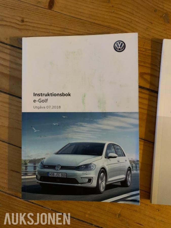 2019 Volkswagen E-Golf 136hk Adaptiv cruisekontroll, Kupevarmer Nylig EU godkjent