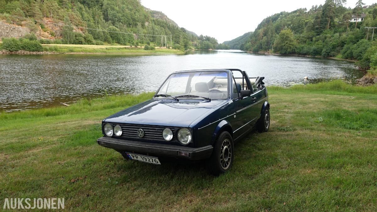 1981 Volkswagen Golf MK1 Cabriolet Prosjekt